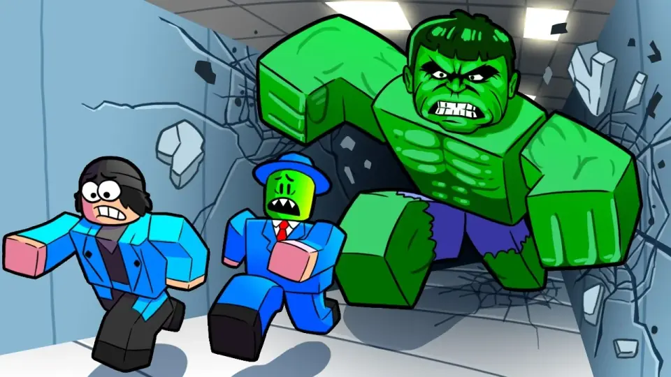 Survive the Hulk Roblox artwork